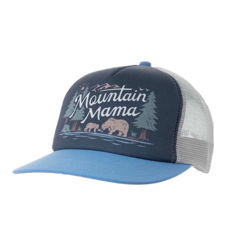Ambler Mountain Mama Trucker Hat Womens image number 0